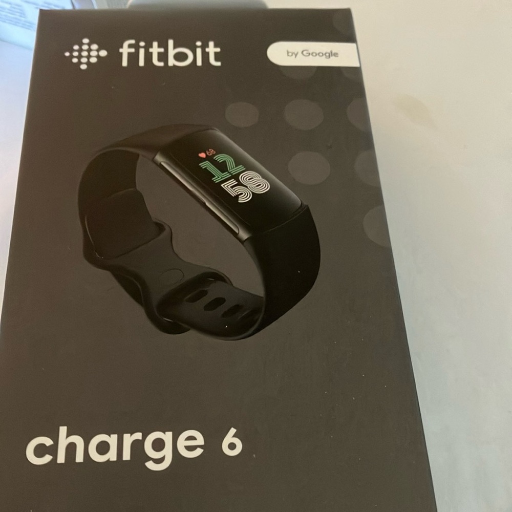 Fitbit Charge 6 Black Fitness Tracker